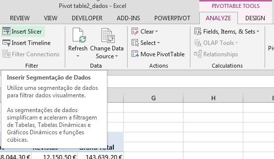 é o pivot table que uma nas Portal Pivot de a  melhorar análise dados Tabels Como